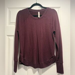 Athleta Maroon Light Sweater